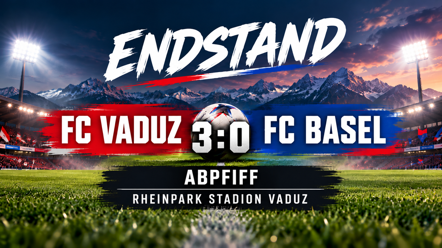 Der FC Vaduz empfang am 11. Oktober den FC Basel im Rheinpark Stadion.